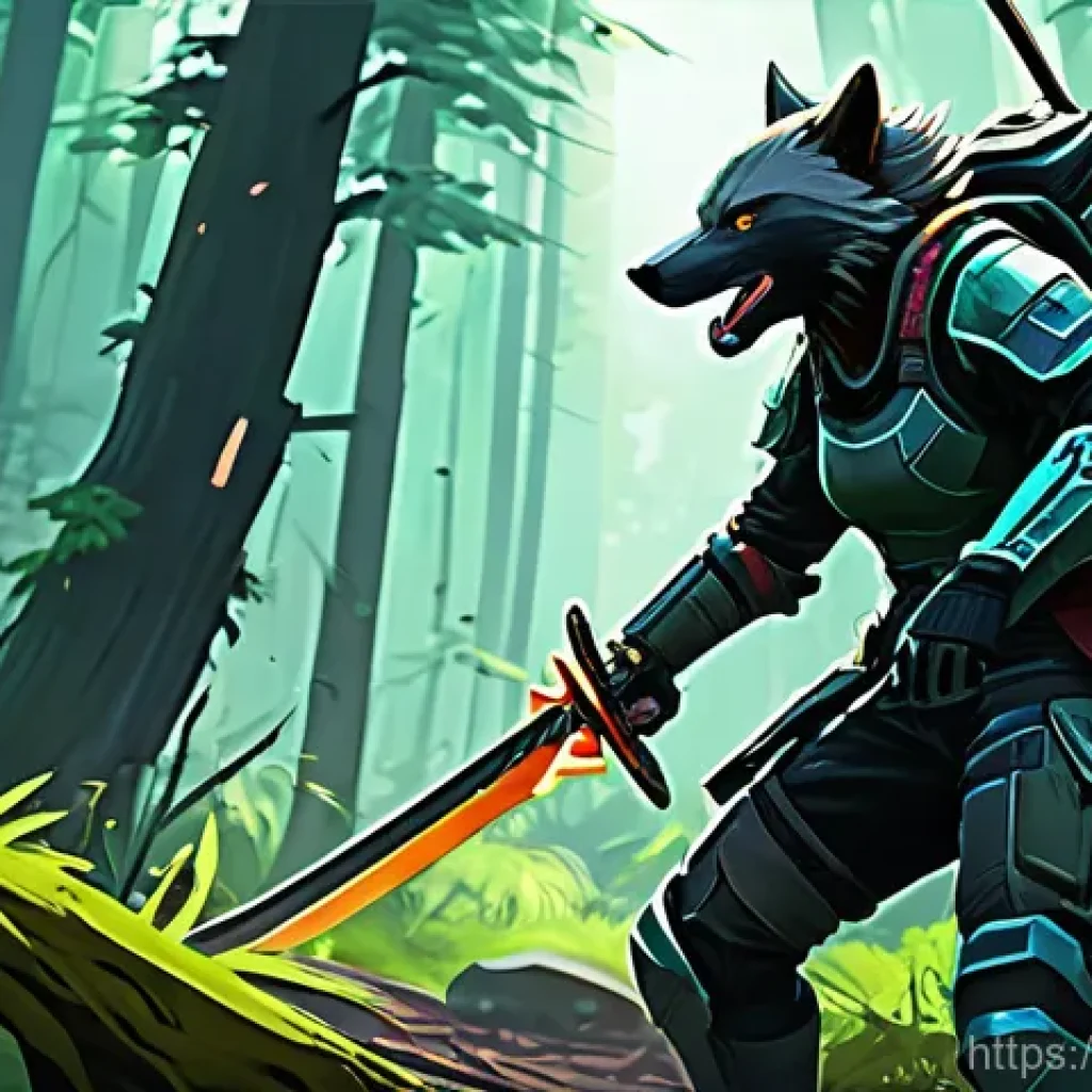 이터널리턴 PvE 팁 - **Dynamic PvE Combat: Forest Encounter**
An Eternal Return character, portrayed in a vibrant ani...