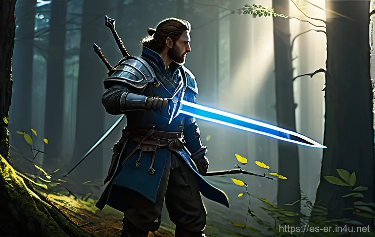 이터널리턴 무기 등급별 차이점 - **Prompt:** A determined male character, dressed in rugged but practical explorer's clothing with st...