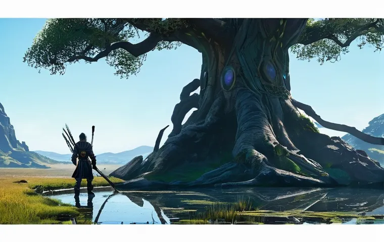 이터널리턴 대규모 업데이트 리뷰 - **"Lumia Island's Transformed Factory Zone at Dusk"**
    A lone female character, **Aya**, dressed ...