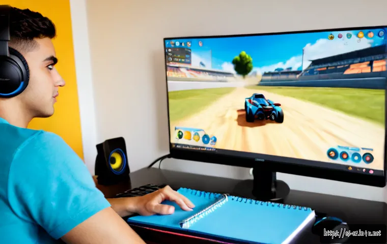 Home 17 이터널리턴 초보자를 위한 실전 팁 - Photorealistic esports beginner setup in a Spanish-speaking home, focused young adult wearing casual...